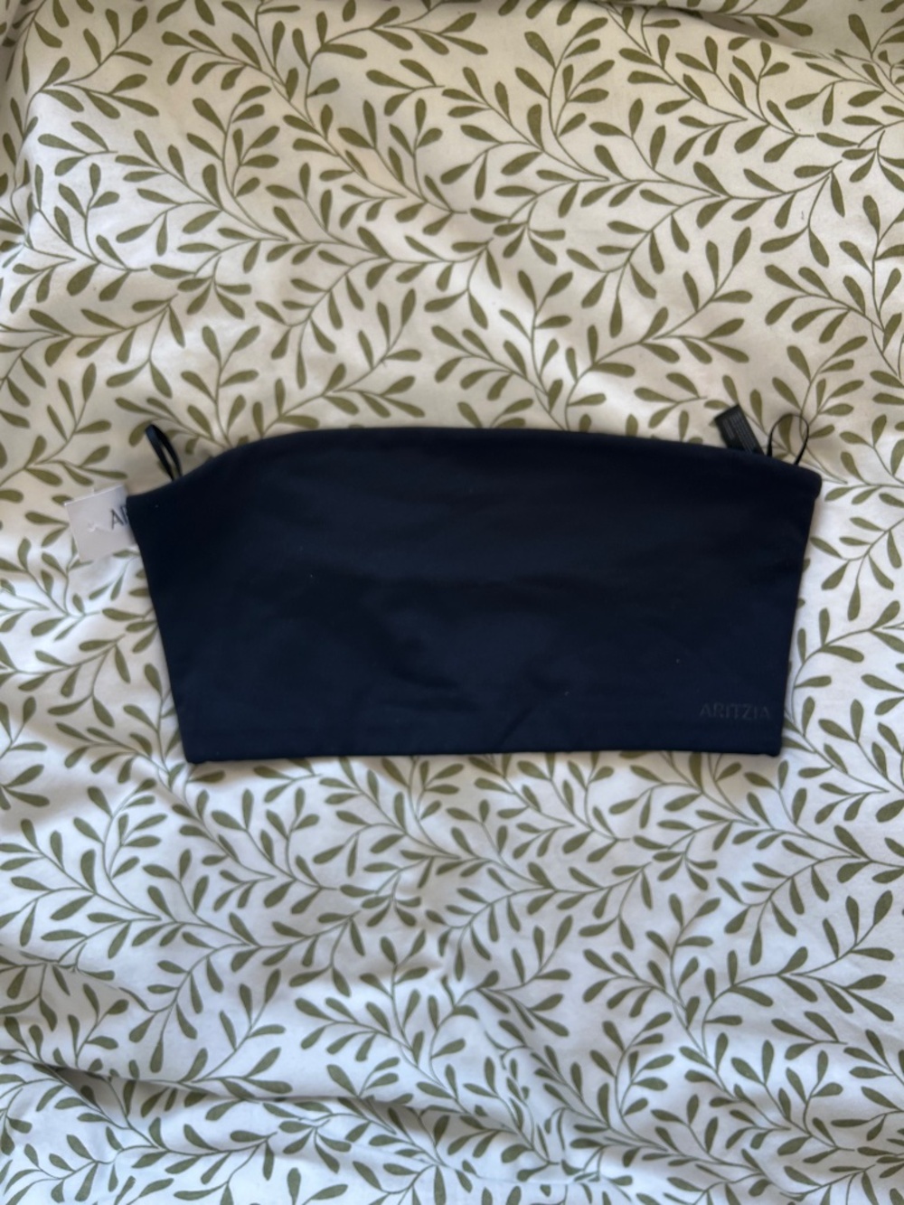 Aritzia Contour Black Tube Top